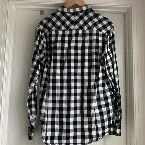 Mens Plaid Button Down Shirt Size Medium - Picture 4 of 4